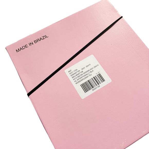 Anthropologie Intentionally Blank Platform Wedge Sandals 10 Green NEW - Picture 5 of 9